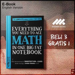thumbnail image 2 of Everything You Need To Ace Math In One Big Fat Notebook: The Complete Middle School Study Guide (Workman Publishing) 2 of 3