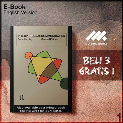 Interpersonal Communication 2nd Edition Peter Hartley Morning Store