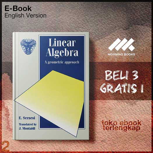 Linear Algebra a Geometric Approach by Montaldi, J. Sernesi, E ...